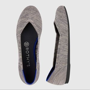 Rothy’s Taupe Heather Flats, sz 9